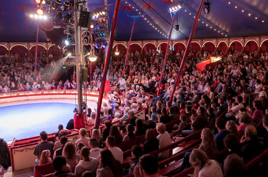 Gottesdienst in der Manege